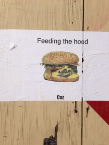 Feeding the Hood Burger